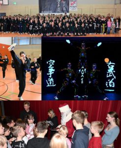 Karate Weihnachtslehrgang der Okinawa Karate Vereine in Oberfranken.